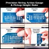 MN822 MusicNomad Precision Fret Rocker+ (String Action Gauge and Pickup Height Ruler)  - 1ks