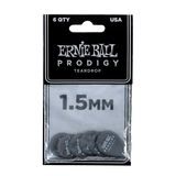 9330 Ernie Ball 1.5mm Black Teardrop Prodigy Picks - trsátko - 6ks
