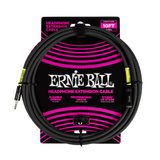 6424 Ernie Ball Headphone Extension Cable 3.5mm Jack Male na 3.5mm Jack Female - 10ft - Black - prodlužovací kabel 3m - 1ks