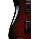 Sterling by Music Man JP170D  John Petrucci Signature Ruby Red Burst 7 strunná - elektrická kytara - 1ks