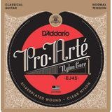 D'Addario EJ45 Pro-Arté Normal Tension - struny na klasickou kytaru - 1ks