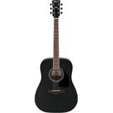 IBANEZ AW84-WK Artwood 6-Str - Weatherd Black - akustická kytara - 1ks