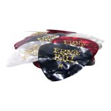9166 Ernie Ball série SIDEMAN Medium 0.72mm Pearloid Pick - různé barvy, medium, perleťové trsátko - 24ks