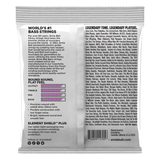 2817 Ernie Ball Power Slinky Flatwound Short Scale Electric Bass Strings 50-110 - "hlazené" struny na basovou kytaru - 1ks