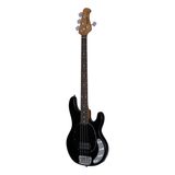 Sterling by MusicMan StingRay RAY34BK-R2 - Black - elektrická baskytara - 1ks