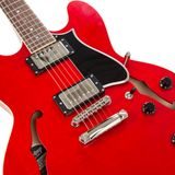 Heritage USA Standard Collection H-535 - Trans Cherry - pololubová elektrická kytara - 1ks