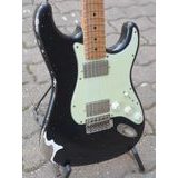 Xotic Guitars USA California Classic® XSC-3 - Black - Heavy Aged - elektrická kytara - 1ks