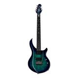 Sterling by MusicMan JP Majesty MAJ200XQM-CDP, DiMarzio Pickups, Cerulean Paradise -