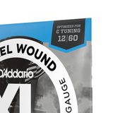 D'Addario EXL148 Nickel Wound Electric - Extra Heavy - .012 - .060 - struny na elektrickou kytaru - 1ks