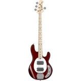 Sterling by MusicMan Bass SUB StingRay - RAY4HH - Candy Apple Red - elektrická baskytara - 1ks