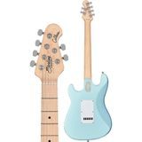 Ster­ling by Music Man SUB CT30 Cutlass SSS DBL Daphne Blue - elektrická kytara