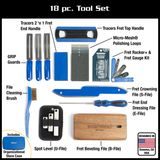 MusicNomad MN880 Fret Tool 18 pc. Set - set nástrojů na udržbu pražců - 18ks