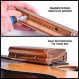 MN831 MusicNomad Fret Beveling File (B-File) - pilník na broušení pražců - 1ks