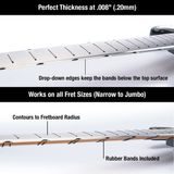 MN805 Music Nomad Fret Shield™ Fretboard Protector Guard for B-34" Bass Fret Scale - ochranný kryt hmatníku - 1ks