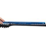 MusicNomad MN820 Tri-Beam 3 'n 1 Straightedge 17.6"(44.7cm), 12"(30.5cm), 6.5"(16.5cm) Ruler & Scale Length Ruler - 1ks