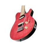 Sterling by MusicMan - ST-AX3FM-STP-M1 - SUB Guitar Axis AX3 Flame Maple - Stain Pink - elektrická kytara - 1ks