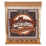 2143 Ernie Ball Earthwood Custom Med Phos Bronze Acoustic Guitar Strings 12.5 56