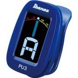 Ibanez PU3-BL - Chromatic / Automatic Clip Tuner - Blue - klipová chromatická ladička - 1ks