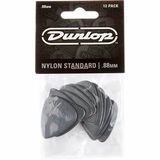 DUNLOP Nylon Standard - tmavě šedá -  0.88mm - kytarová trsátka - 12ks