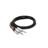 Hosa Technology HMP-010Y - stereo breakout kabel Pro, REAN 3.5 mm TRS - 2x 1/4 TS  3 m