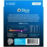 Elixir Nanoweb - Light - 3-Pack / .010 - .046 / - struny na elektrickou kytaru - 3ks