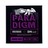 3370 ERNIE BALL PARADIGM POWER SLINKY .011-.048  2+1 BONUS PACK - " potažené " struny na elektrickou kytaru - 1ks