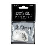 9337 Ernie Ball 2.0mm White Shield Prodigy Picks - trsátko - 6ks