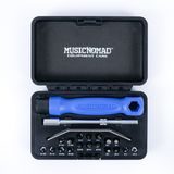 MusicNomad MN229 Premium Guitar Tech Screwdriver and Wrench Set - set nářadí na seřízení nástroje