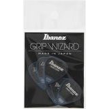Ibanez Grip Wizard Series Sand Grip Flat Picks - Medium - 6 pcs - kytarové trsátka - 6ks