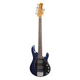 Music Man USA StingRay 5 HH Special - Butane Blue - elektrická baskytara - 1ks