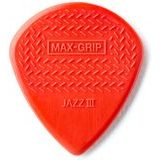 Dunlop Max Grip Jazz III Red Nylon - trsátka - 6ks