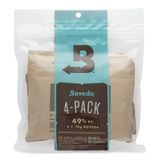 Boveda B49-70-4P dvoucestná Humidity Control po 70g pro stálou vlhkost 49% pro kytary - 4ks