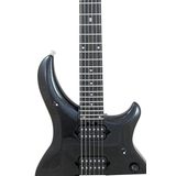 Music Man USA - Majesty 6 - Black Frosting elektrická kytara s chromovým hardwarem LIMITED  - 1ks