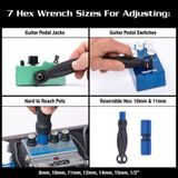 MusicNomad MN286 Pedal Care Kit - sada na údržbu kytarových efektů a pedálů - 12ks