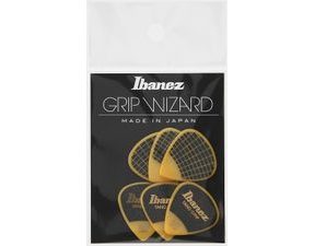 Ibanez Grip Wizard Series Sand Grip Flat Picks - Hard - 6 pcs - kytarové trsátka - 6ks