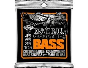 3833 Ernie Ball Coated Bass Strings - Hybrid Slinky .045 -.105 - basové struny -1ks