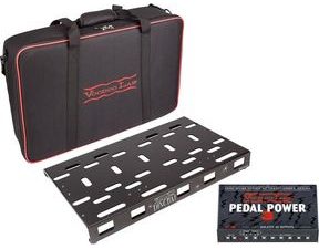 Voodoolab USA Dingbat MEDIUM s napáječem Pedal Power 3 - Pedalboard 22"x13.5"(56x35 cm) s Gig Bag