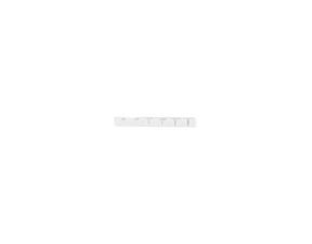 ME044W Music Man Compensated Nut – SS/SL/SSPC/LUKE/SM/AL/SUB-1/Reflex/Cutlass/SRRS/HT - White - compensated nut - 1 pc