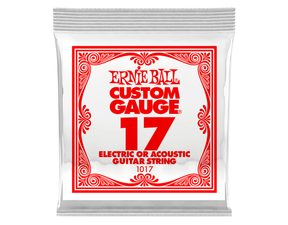 1017 Ernie Ball .017 Electric Plain Single String - jednotlivá struna - 1ks