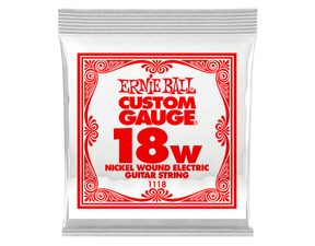 1118 Ernie Ball .018 WOUND Single String - jednotlivá struna na elektrickou kytaru - 1ks