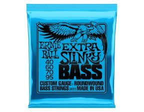 2835 Ernie Ball Extra Slinky Bass Nickel Wound .040 - .095 - struny na basovou kytaru - 1ks