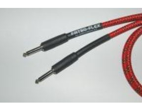 Spectraflex USA GCV18QA Vintage Series kabel - " opletený " nástrojový kabel - 5.4m Rovný/Úhlový - 1ks
