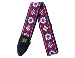 4108 Ernie Ball Polypro Jacquard Strap - Midnight Blossom - " vyšívaný " kytarový pás - 1ks