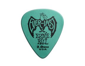 9196 Ernie Ball Everlast Picks Teal 2.0mm -kytarová trsátka 1ks