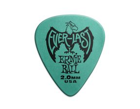 9196 Ernie Ball Everlast Picks Teal 2.0mm -kytarová trsátka 1ks