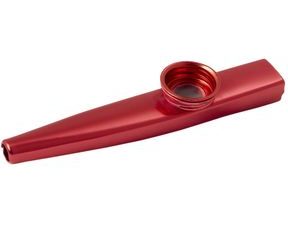 Smart Kazoo Metal Alu Red - kovové kazoo - 1ks
