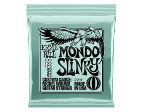 2211 Ernie Ball Mondo Slinky Nickel Wound struny na elektrickou kytaru 10.5 - 52 Gauge - struny na elektrickou kytaru