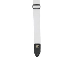 4036 Ernie Ball Polypro Guitar Strap - White - kytarový pás - 1ks