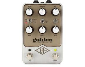 UNIVERSAL AUDIO Golden Reverb Pedal - kytarový efekt - 1ks