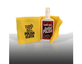 4222 Ernie Ball Instrument Polish - čistící prostředek na nástroje s utěrkou - 1ks